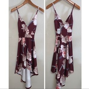 Windsor Dresses - *Nwt* Maroon Floral Windsor Dress Windsor Dresses - *Nwt* Maroon Floral Windsor Dress